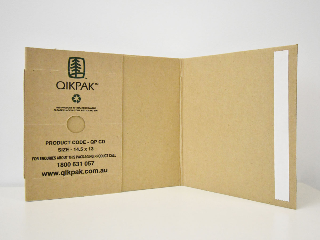 Qikpak CD mailers UBEECO Packaging Solutions
